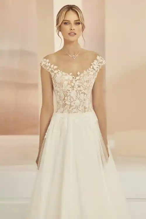 Bianco Evento Bridal Dress Heather 3 1 4