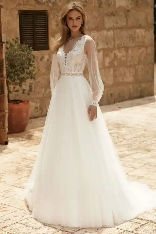 Bianco Evento Bridal Dress Debora 1