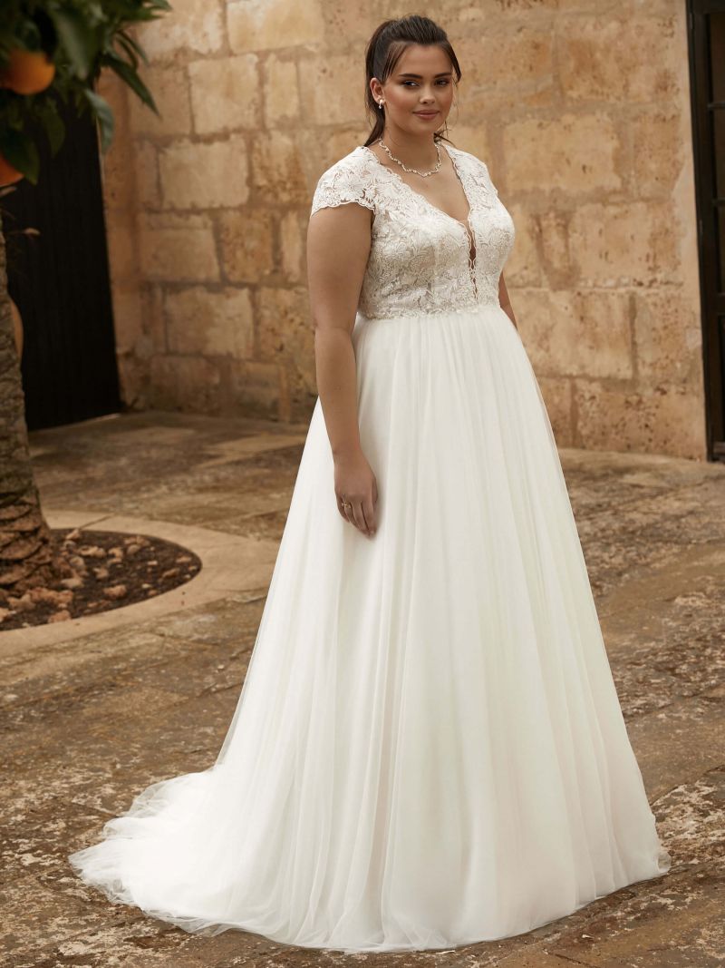 Bianco Evento Bridal Dress Hannah Plus 1