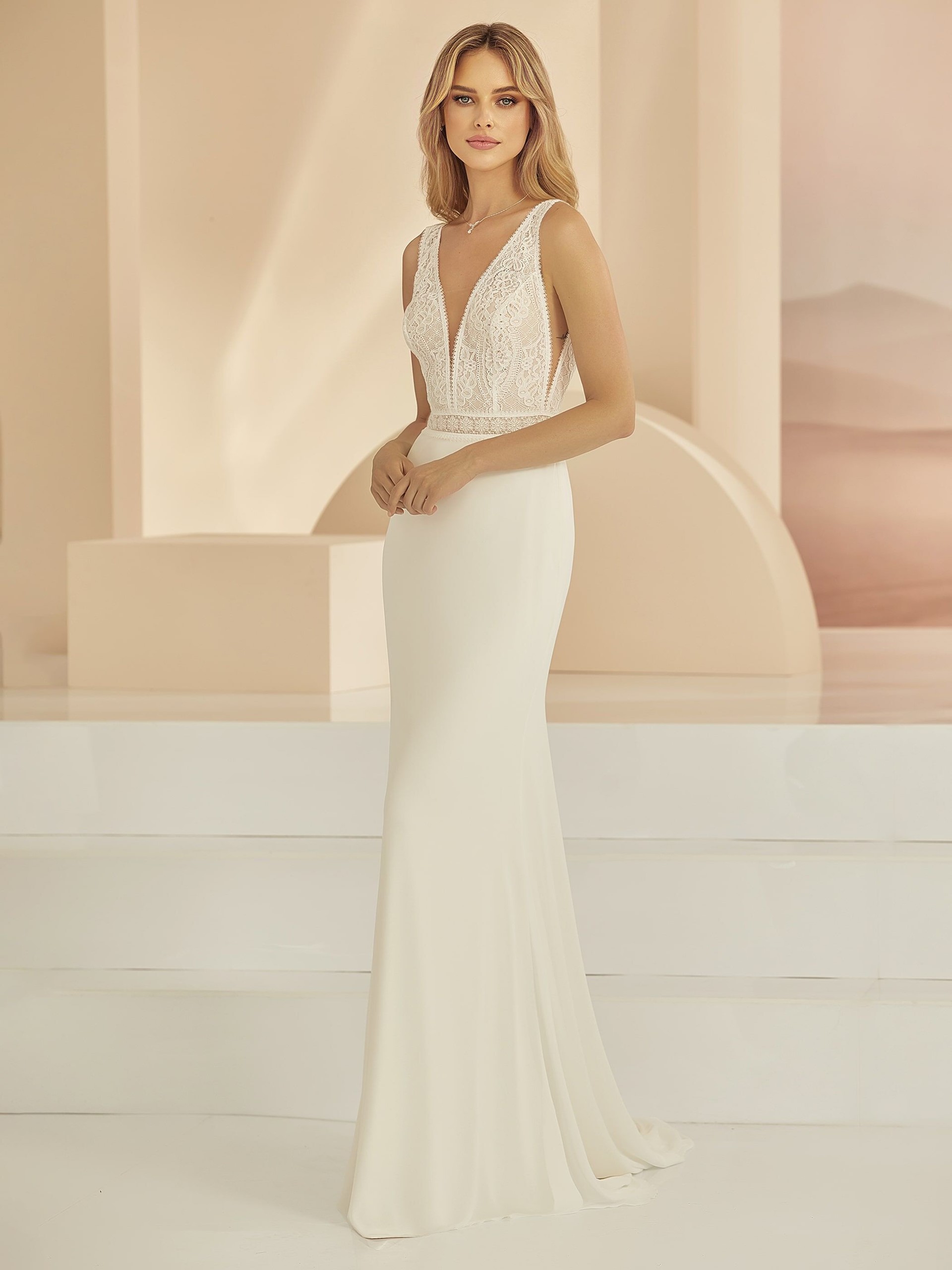 Bianco Evento Bridal Dress Cambel 1